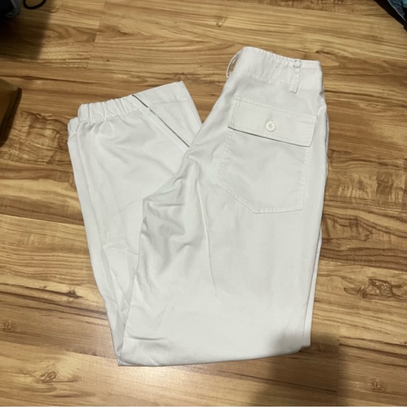 brandy melville white kim pants - Picture 2 of 4